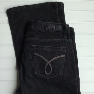 Calvin Klein Black Boot Cut Jeans